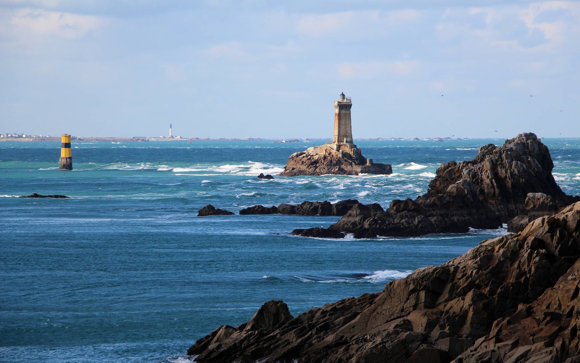 Phare de la Vieille à la Pointe du Raz © Syndicat Mixte de la Pointe du Raz