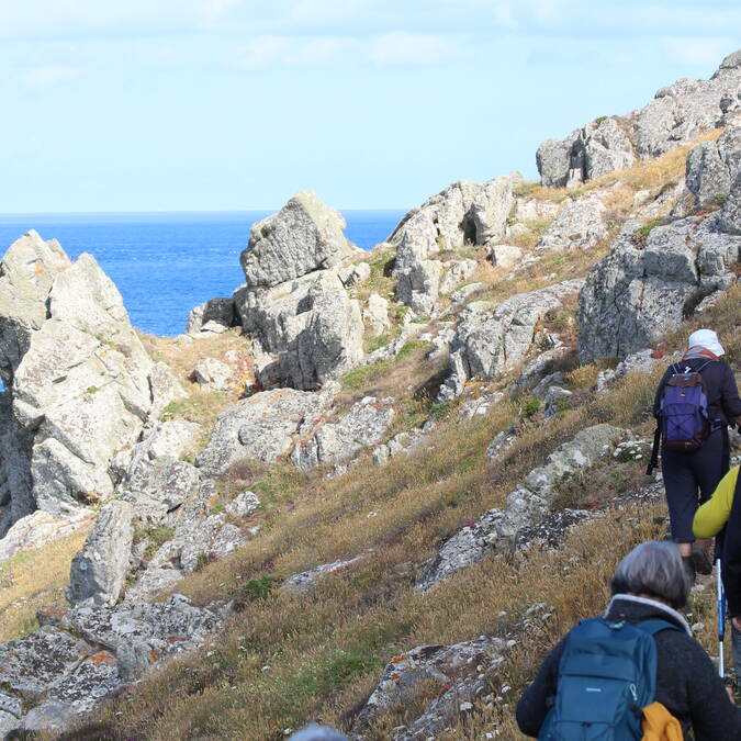 Rando sur le GR®34 du Cap-Sizun © Dimitri Poixe