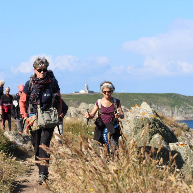 Rando sur le GR®34 du Cap-Sizun © Dimitri Poixe