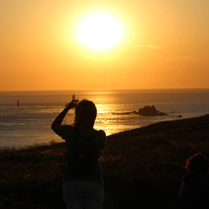 Visite guidée Veillée crépusculaire à la Pointe du Raz © Dimitri Poixe